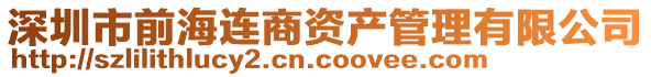深圳市前海連商資產管理有限公司