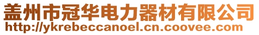 蓋州市冠華電力器材有限公司