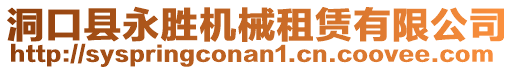 洞口縣永勝機械租賃有限公司