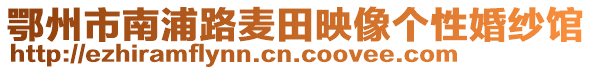 鄂州市南浦路麥田映像個(gè)性婚紗館