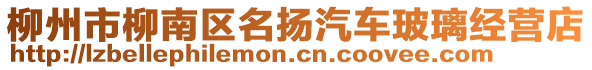 柳州市柳南區(qū)名揚(yáng)汽車玻璃經(jīng)營(yíng)店