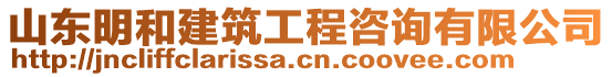 山東明和建筑工程咨詢(xún)有限公司