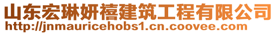 山東宏琳妍禧建筑工程有限公司