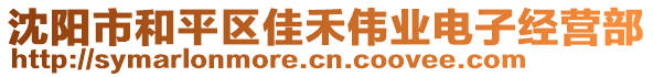 沈陽(yáng)市和平區(qū)佳禾偉業(yè)電子經(jīng)營(yíng)部