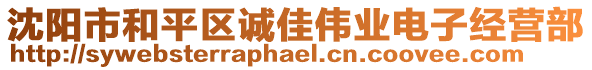 沈陽市和平區誠佳偉業電子經營部