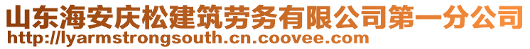 山東海安慶松建筑勞務(wù)有限公司第一分公司