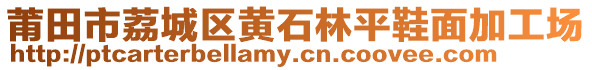 莆田市荔城區(qū)黃石林平鞋面加工場