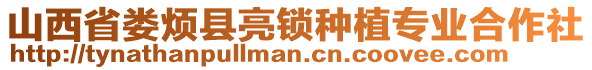 山西省婁煩縣亮鎖種植專業(yè)合作社