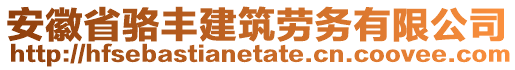 安徽省駱豐建筑勞務(wù)有限公司