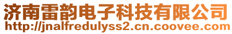 濟南雷韻電子科技有限公司