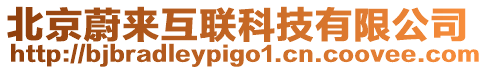北京蔚來互聯(lián)科技有限公司
