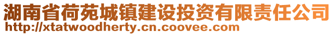 湖南省荷苑城鎮(zhèn)建設(shè)投資有限責(zé)任公司