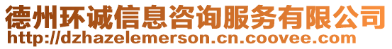 德州環(huán)誠(chéng)信息咨詢服務(wù)有限公司