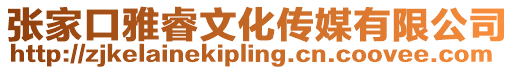 張家口雅睿文化傳媒有限公司