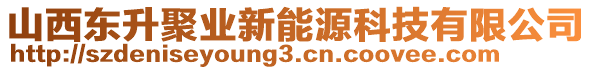 山西東升聚業新能源科技有限公司