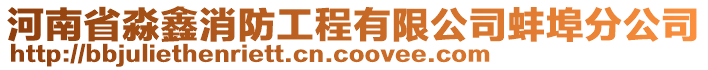 河南省淼鑫消防工程有限公司蚌埠分公司