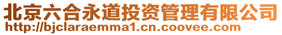 北京六合永道投資管理有限公司