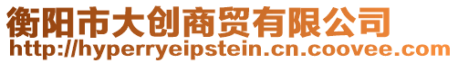 衡陽市大創(chuàng)商貿有限公司
