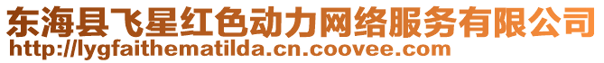 東海縣飛星紅色動力網(wǎng)絡(luò)服務(wù)有限公司