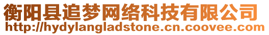 衡陽縣追夢網絡科技有限公司