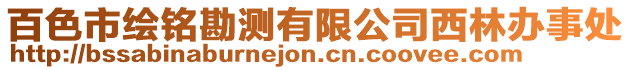 百色市繪銘勘測(cè)有限公司西林辦事處