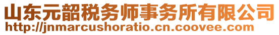 山東元韶稅務師事務所有限公司