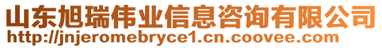 山東旭瑞偉業(yè)信息咨詢有限公司