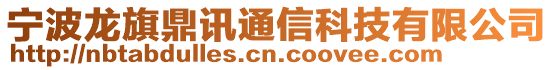 寧波龍旗鼎訊通信科技有限公司