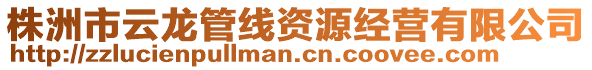 株洲市云龍管線資源經營有限公司