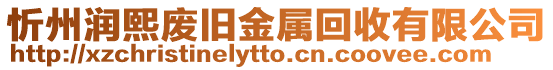 忻州潤熙廢舊金屬回收有限公司