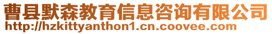 曹縣默森教育信息咨詢有限公司