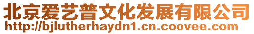 北京愛藝普文化發展有限公司