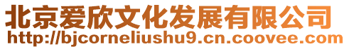 北京愛欣文化發展有限公司