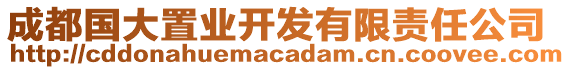 成都國大置業開發有限責任公司