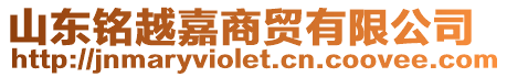 山東銘越嘉商貿(mào)有限公司
