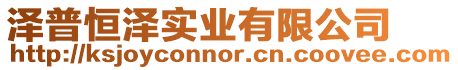 澤普恒澤實(shí)業(yè)有限公司