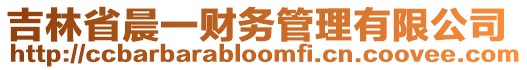吉林省晨一財務管理有限公司