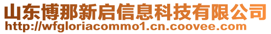山東博那新啟信息科技有限公司