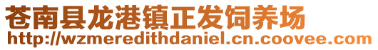蒼南縣龍港鎮(zhèn)正發(fā)飼養(yǎng)場