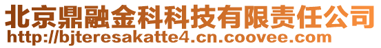 北京鼎融金科科技有限責(zé)任公司