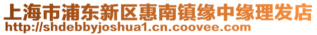 上海市浦東新區(qū)惠南鎮(zhèn)緣中緣理發(fā)店