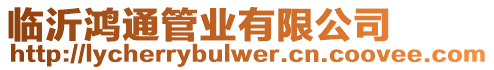 臨沂鴻通管業(yè)有限公司