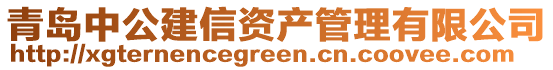 青島中公建信資產(chǎn)管理有限公司