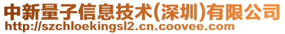 中新量子信息技術(深圳)有限公司