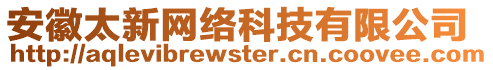 安徽太新網(wǎng)絡(luò)科技有限公司