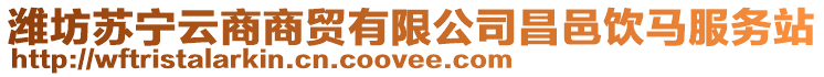 濰坊蘇寧云商商貿(mào)有限公司昌邑飲馬服務(wù)站
