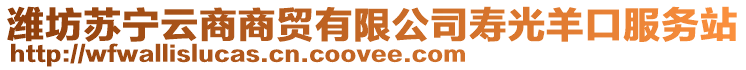 濰坊蘇寧云商商貿(mào)有限公司壽光羊口服務(wù)站