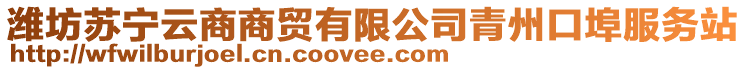濰坊蘇寧云商商貿有限公司青州口埠服務站