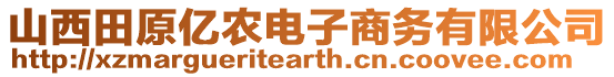 山西田原億農(nóng)電子商務(wù)有限公司