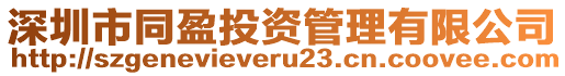 深圳市同盈投資管理有限公司